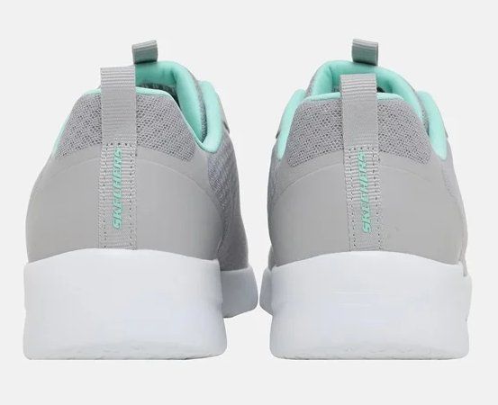 Skechers Damenschuhe: SKECHERS Dynamight 2.0 Social Orbit Sneaker 38.5 Grau Aqua – Neu und originalverpackt aus Suhr von Juvelia 5