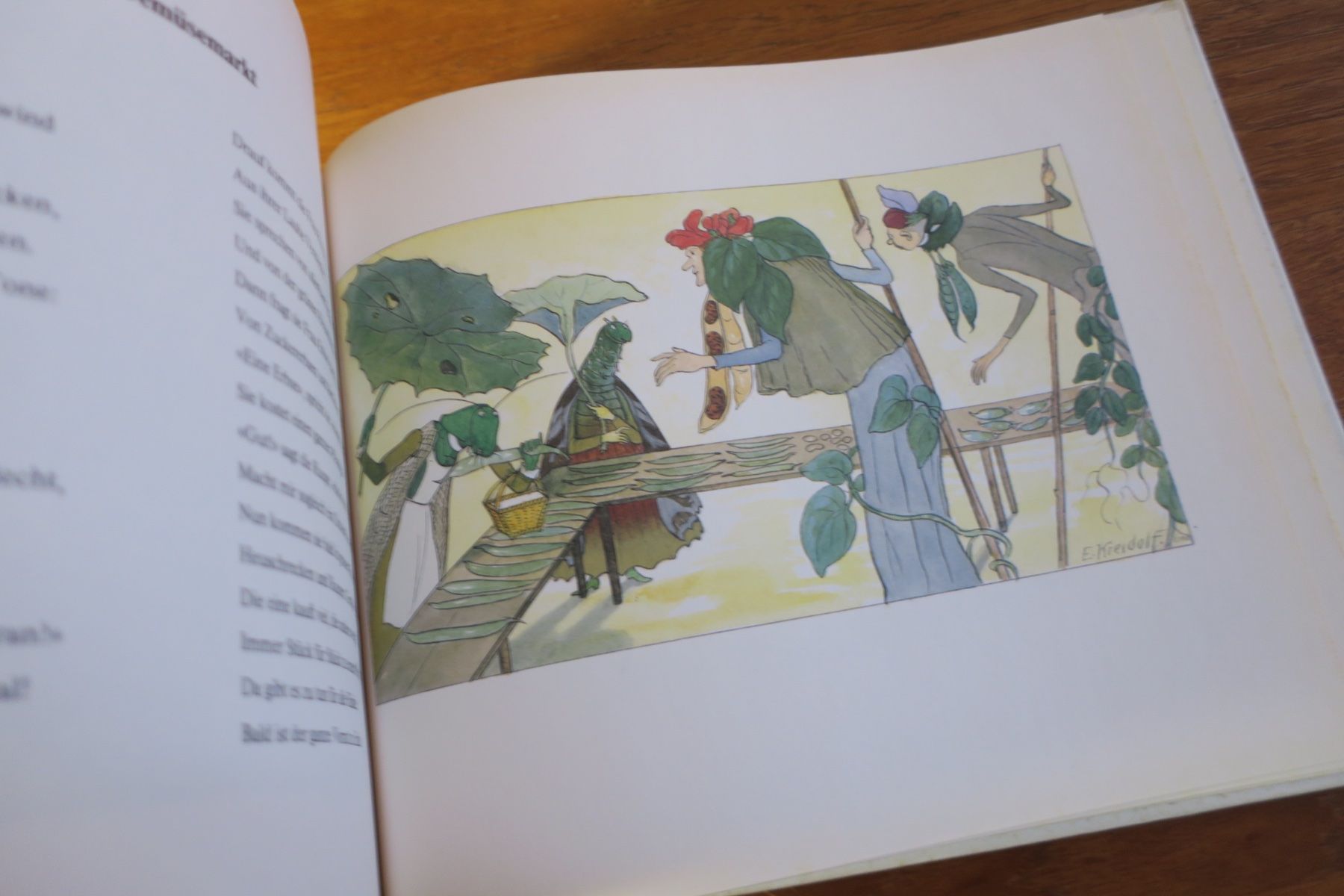Libri: Ernst Kreidolf / BLUMENMÄRCHEN – Usato da Langenthal venduto da Riccardamax 6