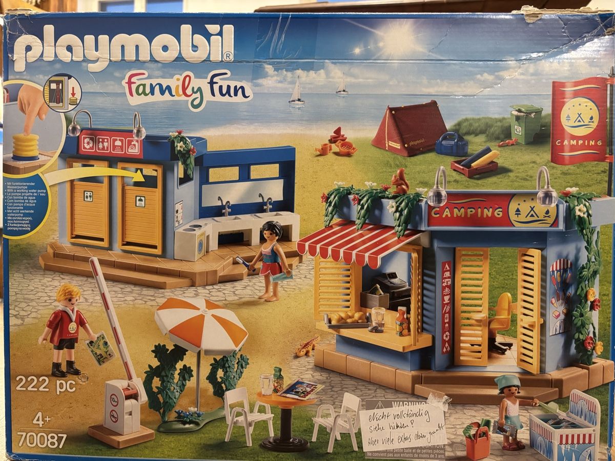 Playmobil Giocattoli: Playmobil 70087 camping – Usato da Basel venduto da mixste2