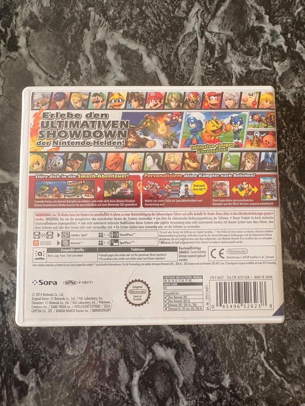 Nintendo Jeux: Super Smash Bros. for Nintendo 3DS – D'occasion à Chêne-Bourg par che_pd22 1