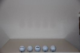 5 Golfbälle Distance