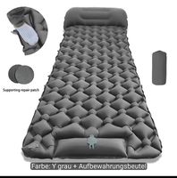 79307Campingmatten mit Fusspumpe