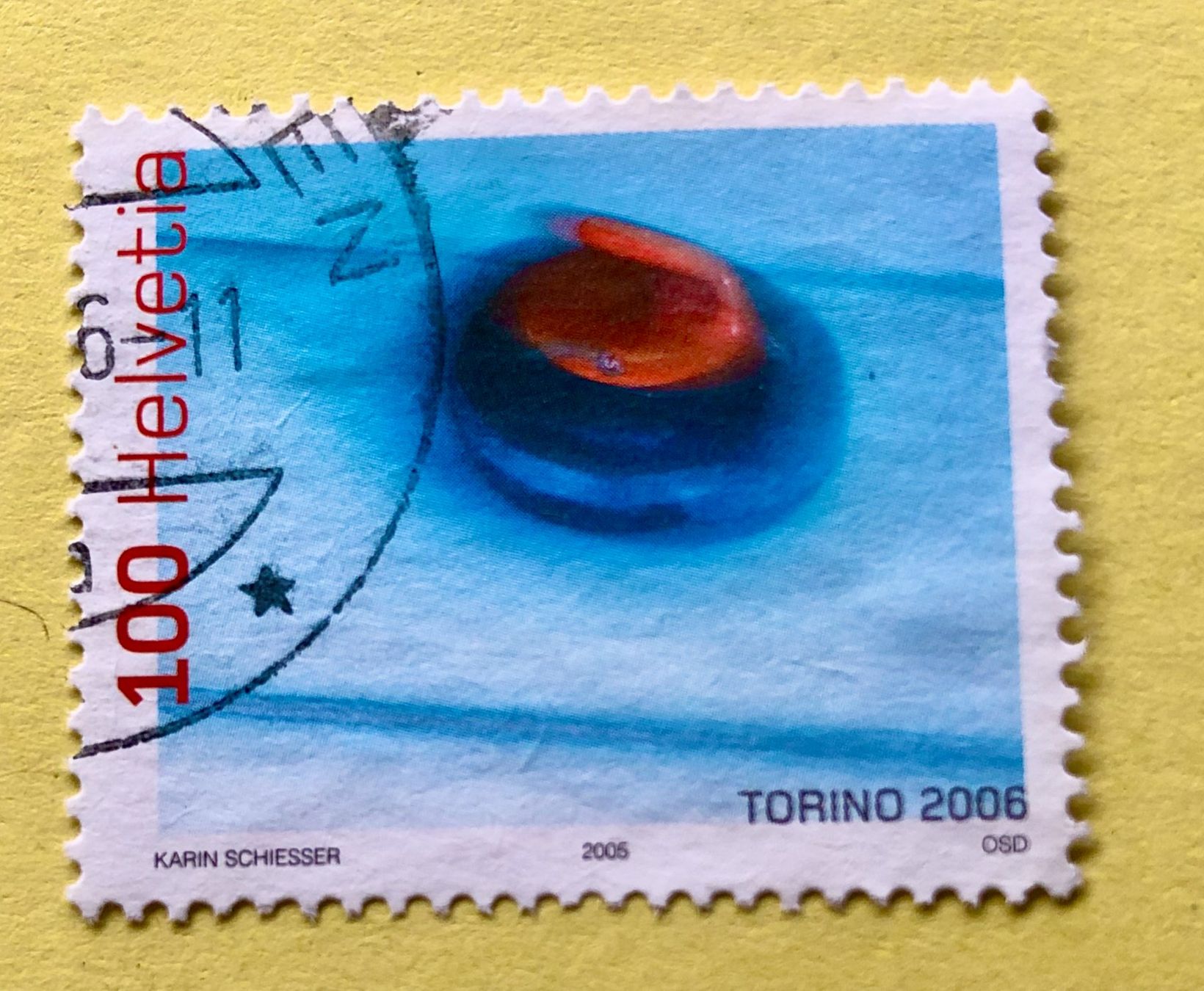 Tutti i francobolli: Nr.1181 Curling Sondermarken GESTEMPELT 2005    – Usato da Aarau venduto da Billa007