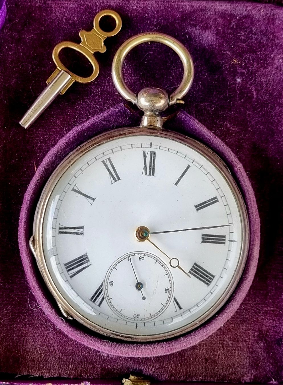 Uhren: Taschenuhr mit Box – Gebraucht aus Schöftland von Talisk 1