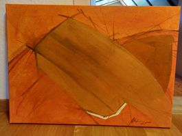 Landschaft Orange von Claudia Sabine Koch (2000)