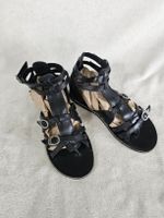 Sandales Kickers spartiate / gladiateur cuir noir EU 37