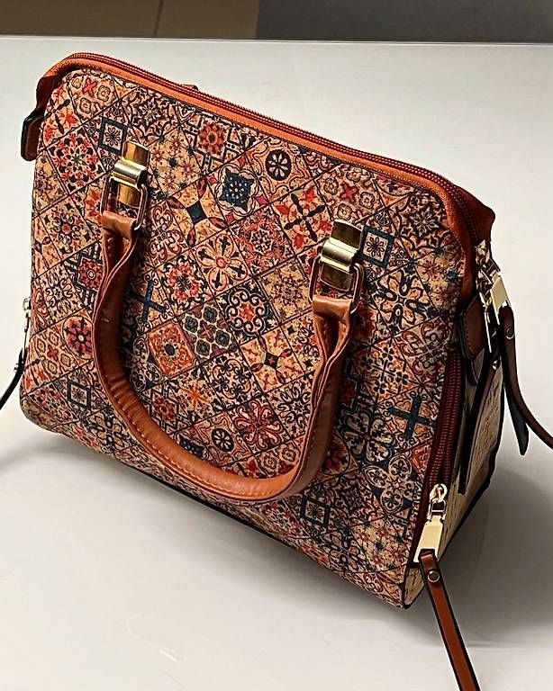 Taschen für Damen: Sac en liège imprimé -  Élégance et durabilité – Neu und originalverpackt aus Corseaux von ala_nv7t 1