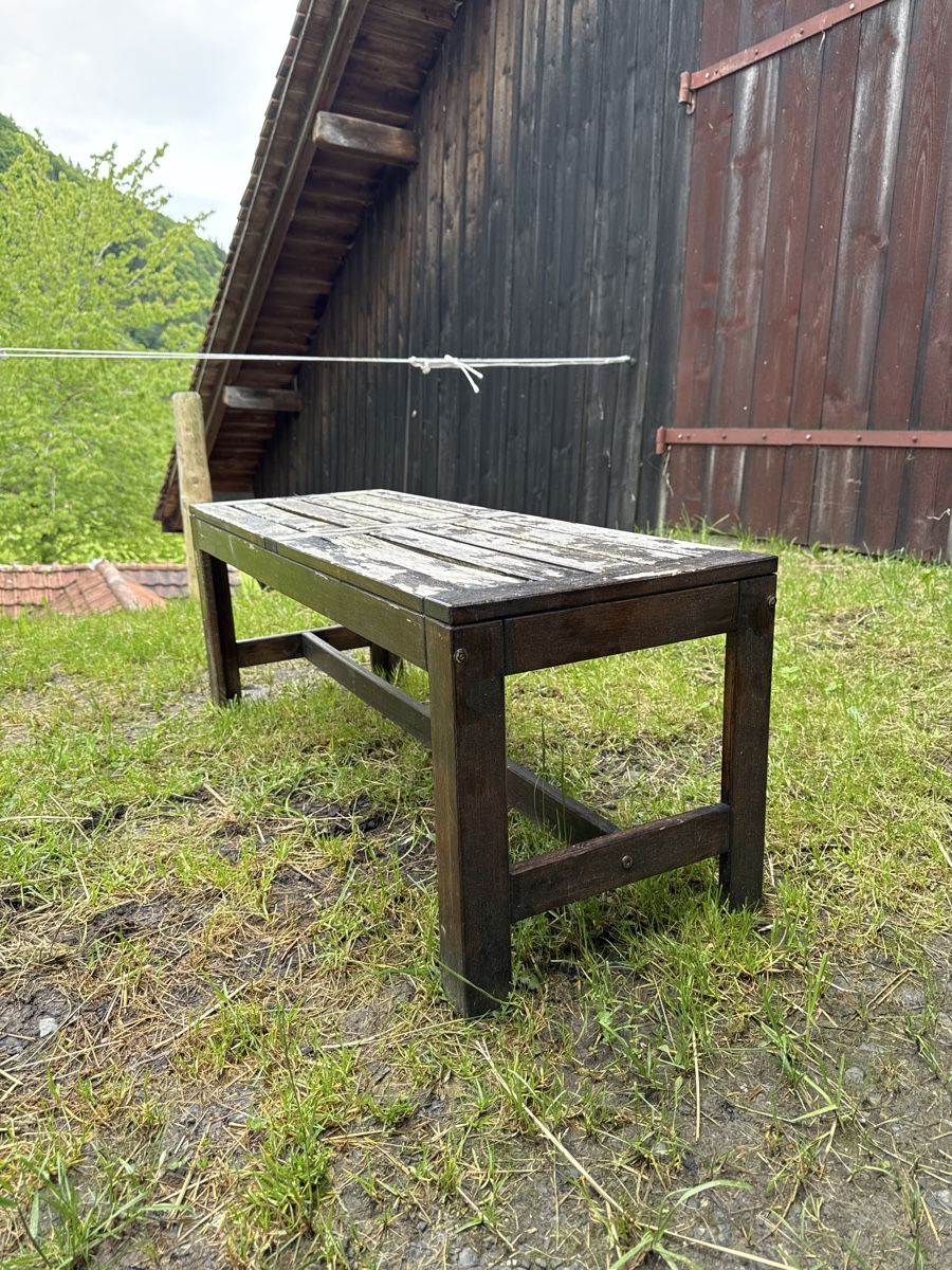 Panchine: Holzbank Ikea für draussen – Usato da Willerzell venduto da Stoeff8l 1