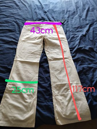 Armani jeans taille 29 crème