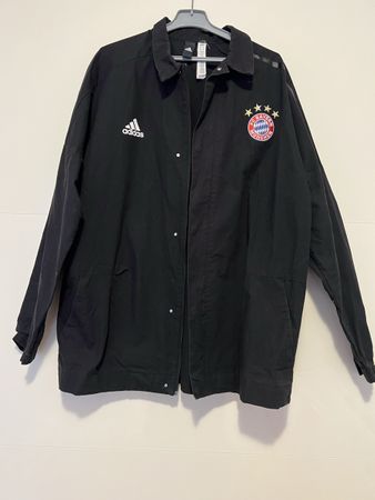 adidas FC Bayern München Z.N.E. Coach Jacke 2017-19 Gr. L Or