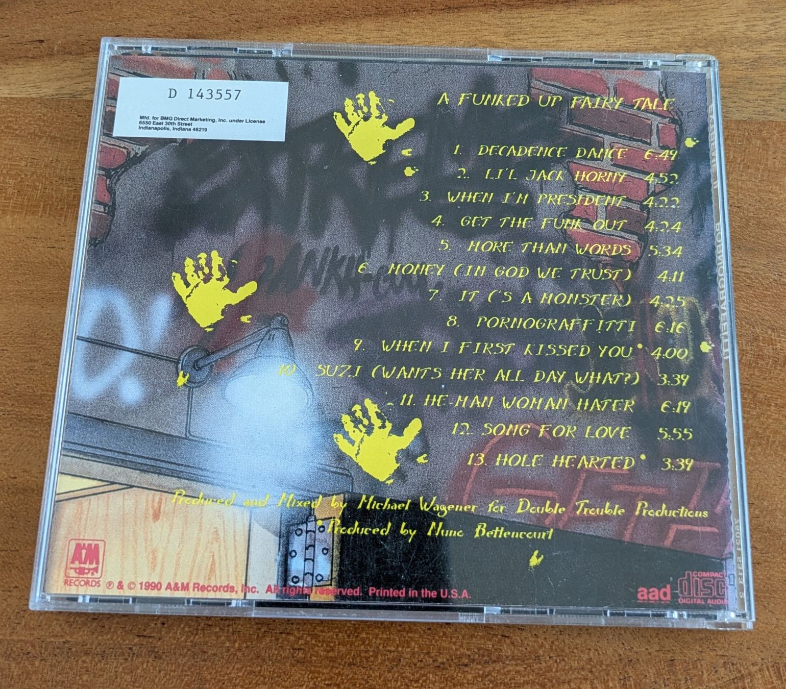 CD: Extreme - Pornograffitti CD – Usato da Basel venduto da Beretta2 2