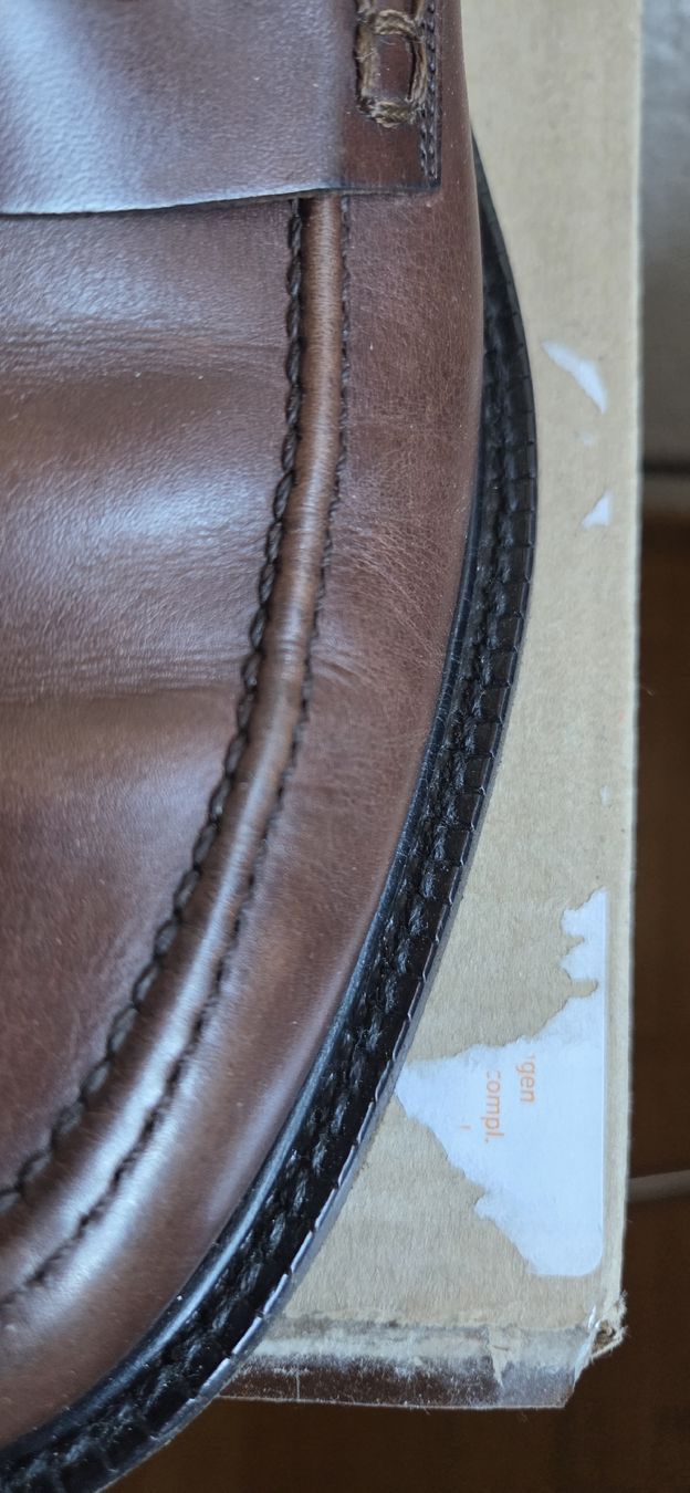 Scarpe da uomo: Mokassins Gr. 7 / 40 echt Leder – Usato da Horgen venduto da aiac0 1