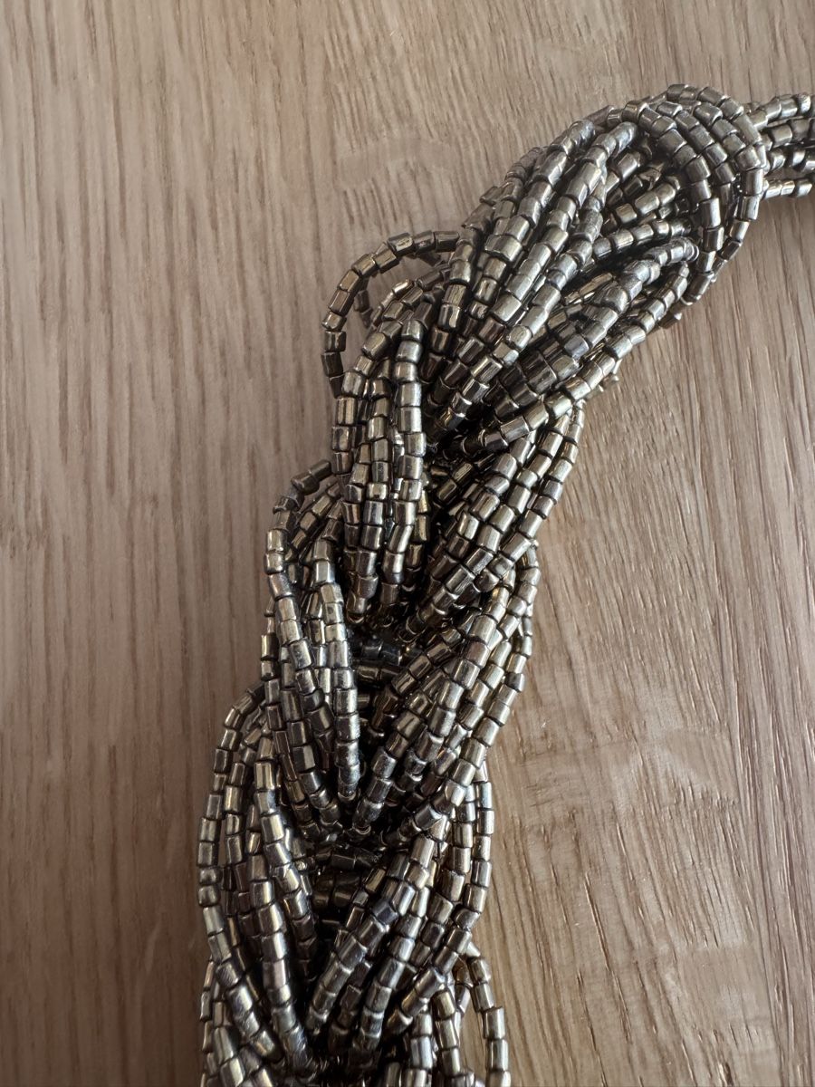 Ketten: Goldfarbene Statement Kette, geflochten – Gebraucht aus Winkel von Schorley 2