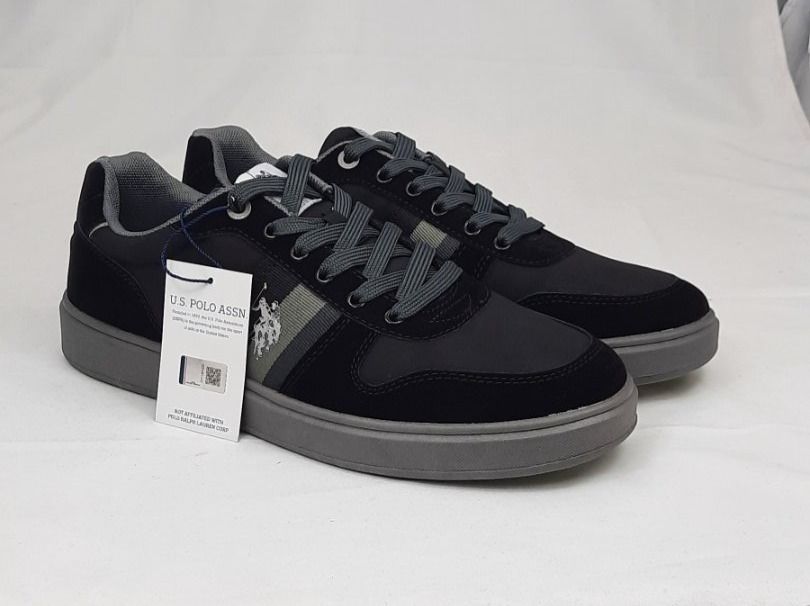 US Polo Scarpe da uomo: U.S. POLO ASSN. Sneaker Rokko schwarz Gr. 40 – Nuovo e nell'imballaggio originale da Seuzach venduto da VT-Collections1 2
