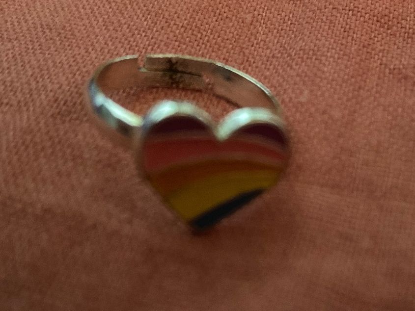 Anelli: Regenbogen 🌈 Herz FINGERRING / RING variabel – Usato da Frauenfeld venduto da Boldi46