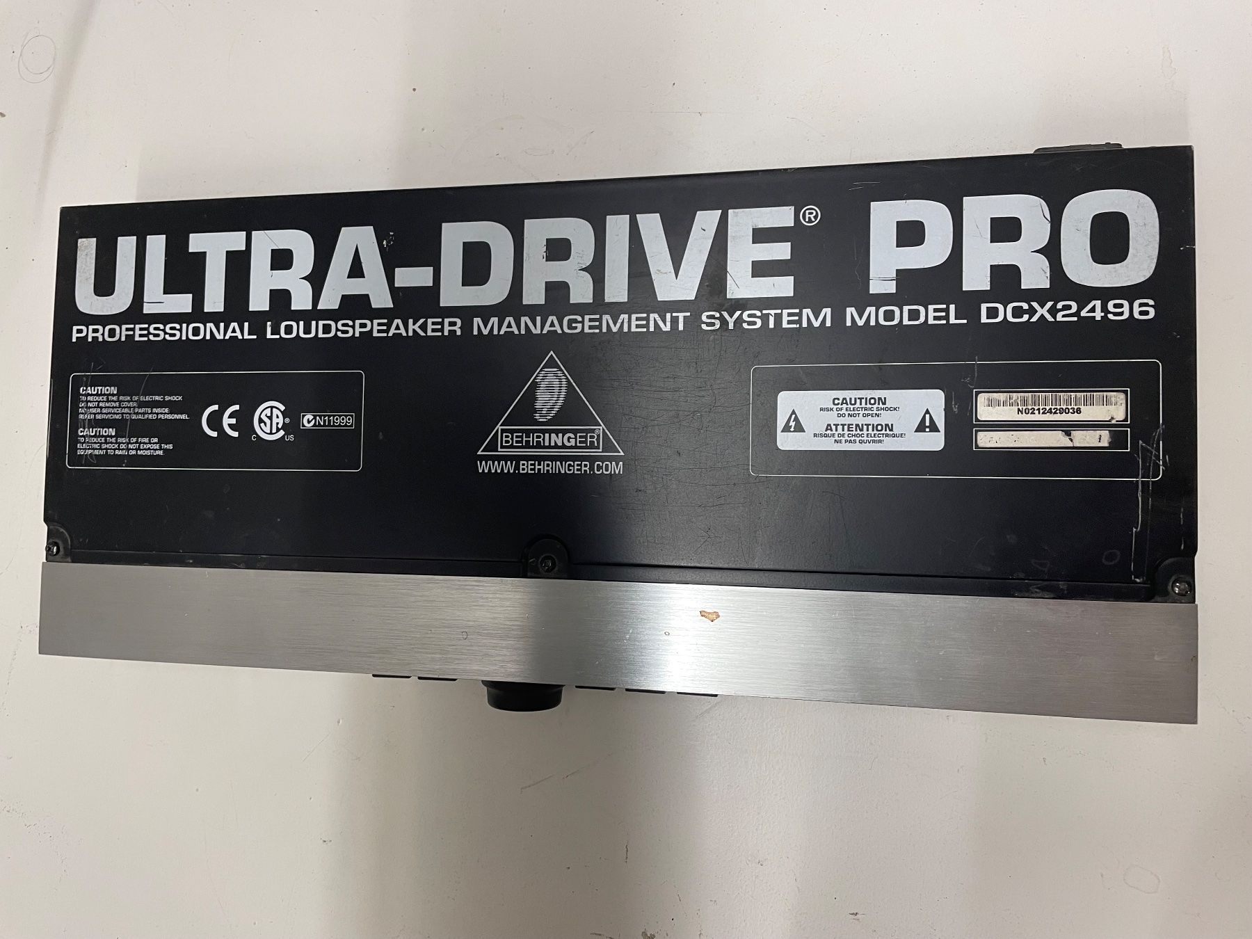 Behringer Egaliseurs: Behringer Ultradrive Pro DCX2496 – D'occasion à Zürich par haeschesnonid 3