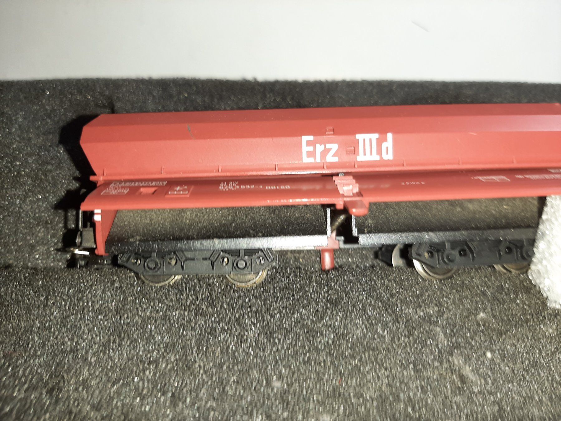 Fleischmann Modellini di ferrovie: FLEISCHMANN ERZ III d DB 676 3 532-4 REF.53 – Usato da Avully venduto da RIVALIS 2