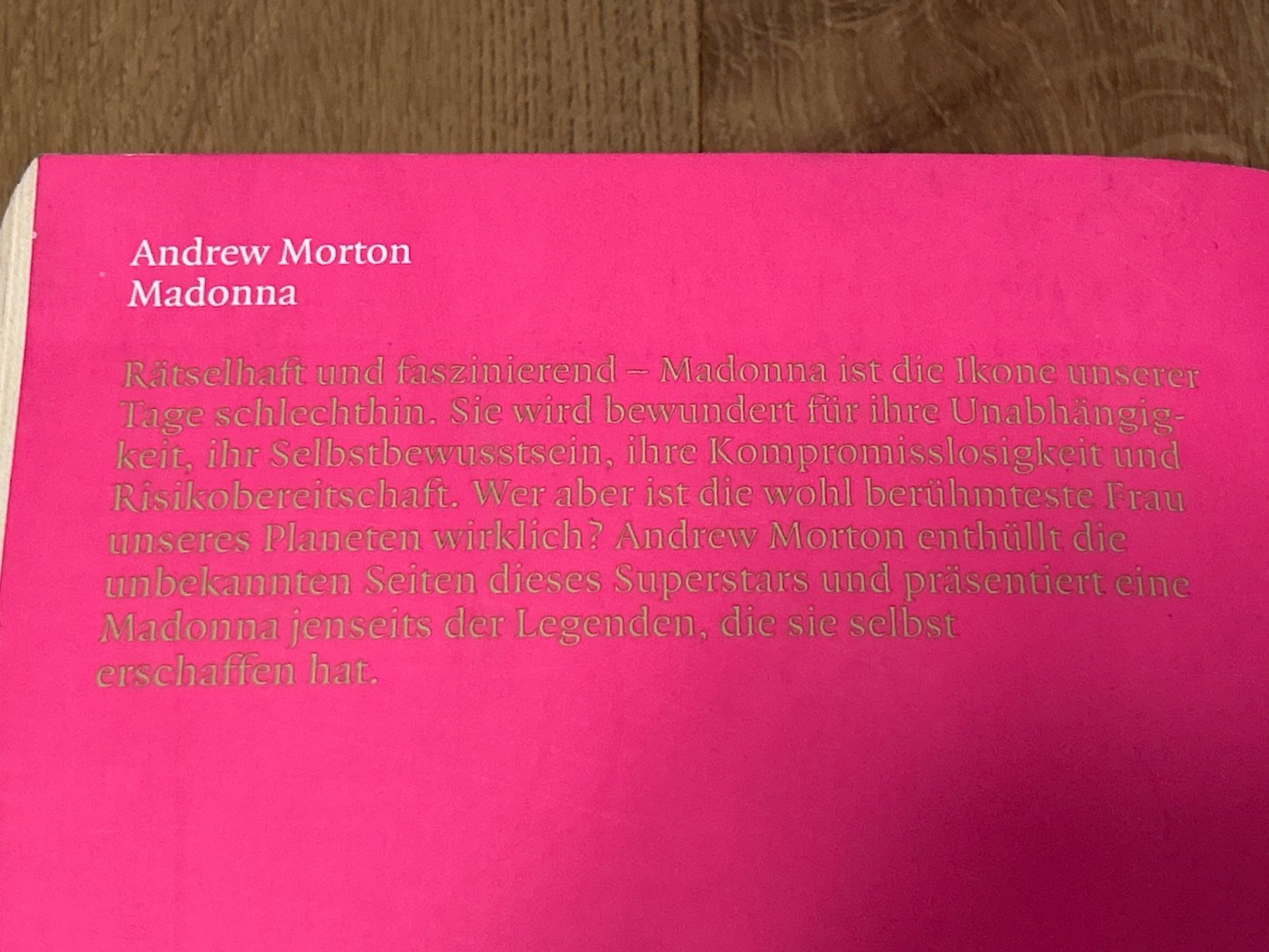 Libri: Madonna Buch von Andrew Morton – Usato da Regensdorf venduto da Spyke55 2