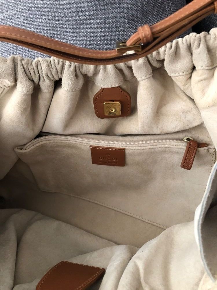 Gucci Borse da donna: Gucci Vintage suede Bag – Usato da Zürich venduto da Naebeli 3