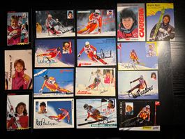 Autogrammkarten mit Original-Signatur
