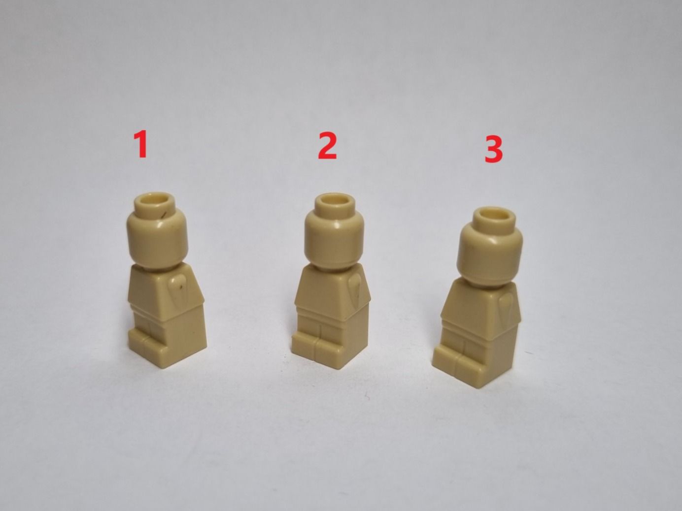 Lego Baukästen: LEGO 85863 Tan Body Microfigure Plain Complete / Mikrofigur – Neu (gemäss Beschreibung) aus Basadingen von  1
