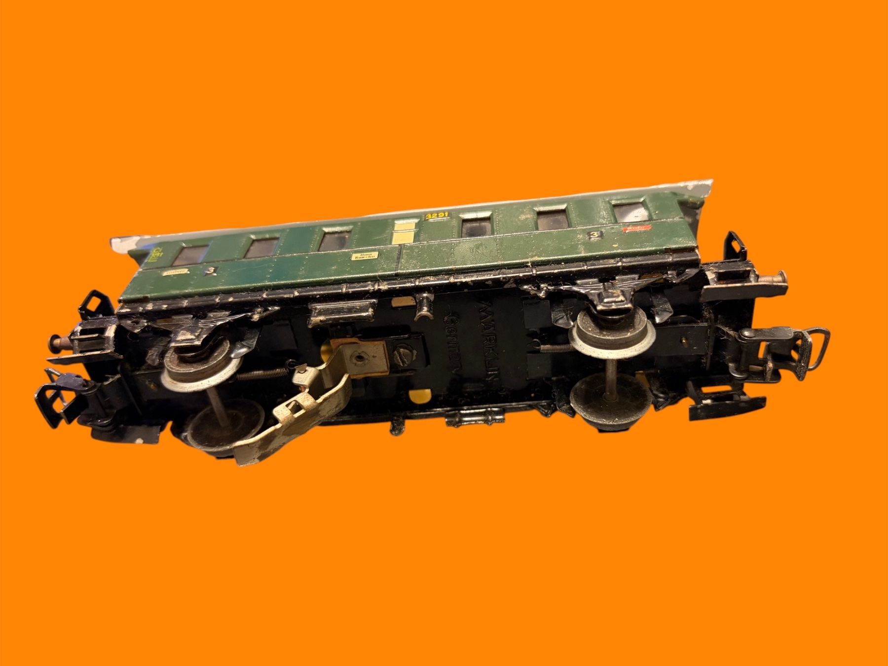 Märklin Modellini di ferrovie: Märklin Wagen Eisenbahn Nr.3291 – Usato da Zürich venduto da Brockigarage 4