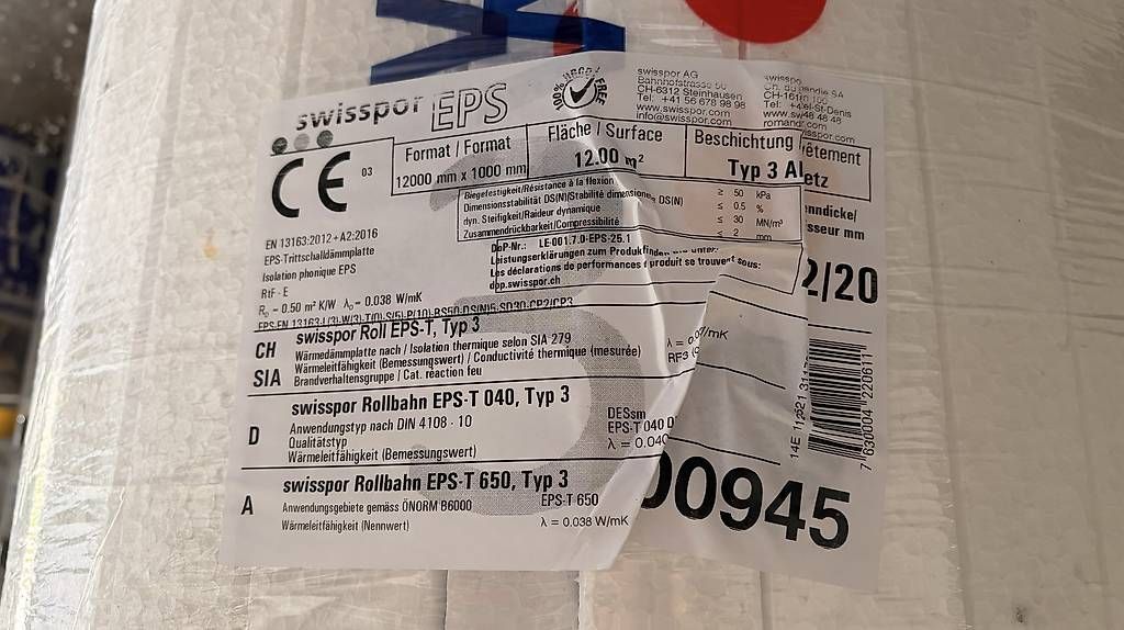 Servierplatten: Trittschalldämmplatte – Neu und originalverpackt aus Hindelbank von Loo11 1