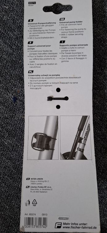 Fischer Pezzi di ricambio: Fischer Universal-Pumpenhalterung – Nuovo (secondo la descrizione) da Windisch venduto da vas_nps6 1
