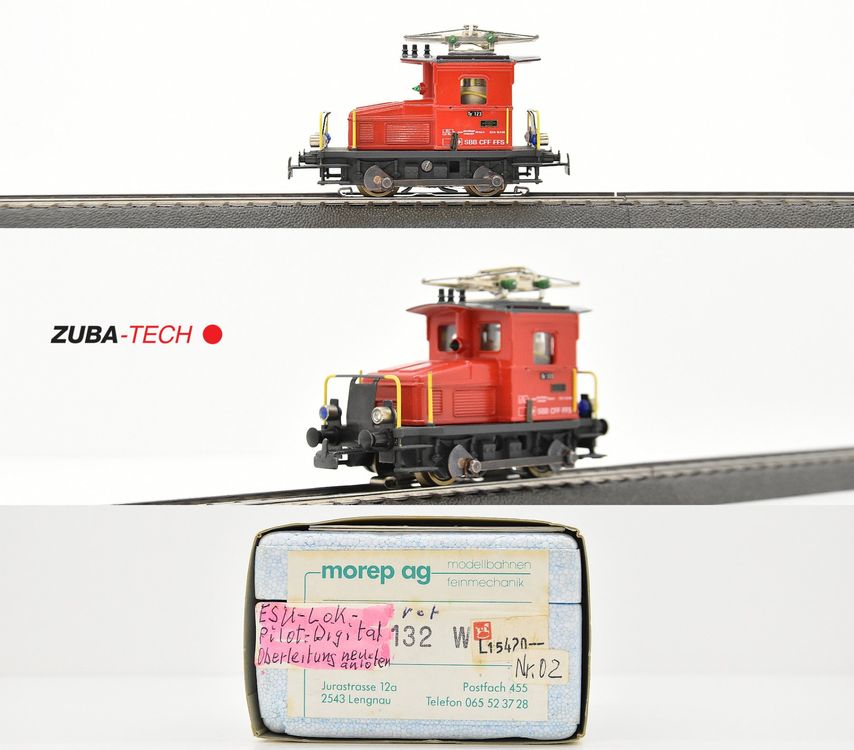 Morep 132 Rangierlok Te I SBB H0 WS Digital mit OVP (Gebraucht) in St ...