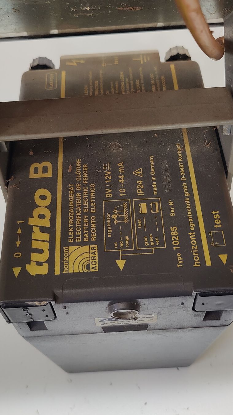Altre attrezzature per stalle: Horizont Turbo B Viehhüter mit Solarpanel (LG) – Usato da Neuenhof venduto da bro_9zsg 3