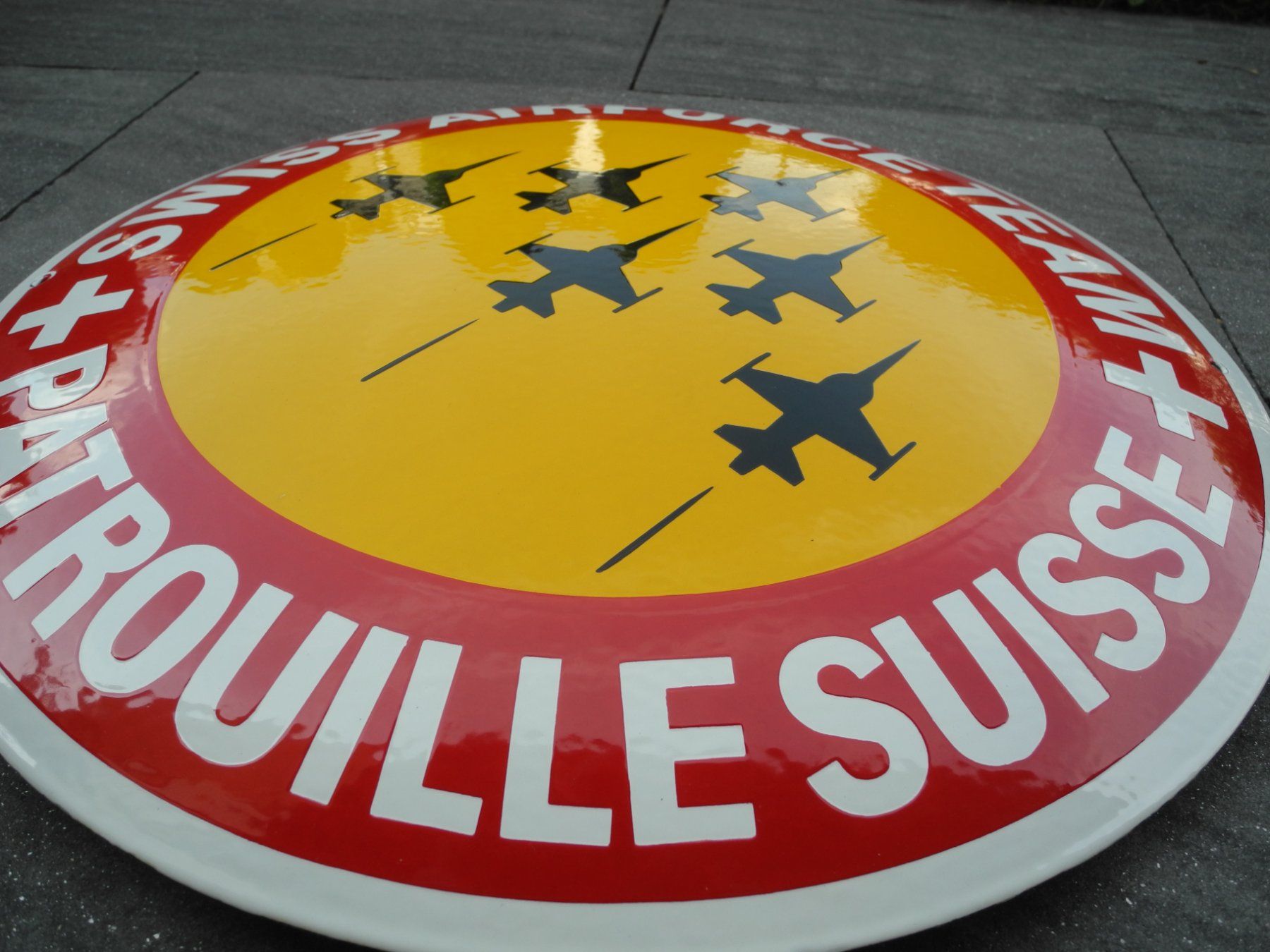 Ecriteaux: PATROUILLE SUISSE EMAILSCHILD – Neuf (Voir description) à Reinach AG par Huckleberrysix 1