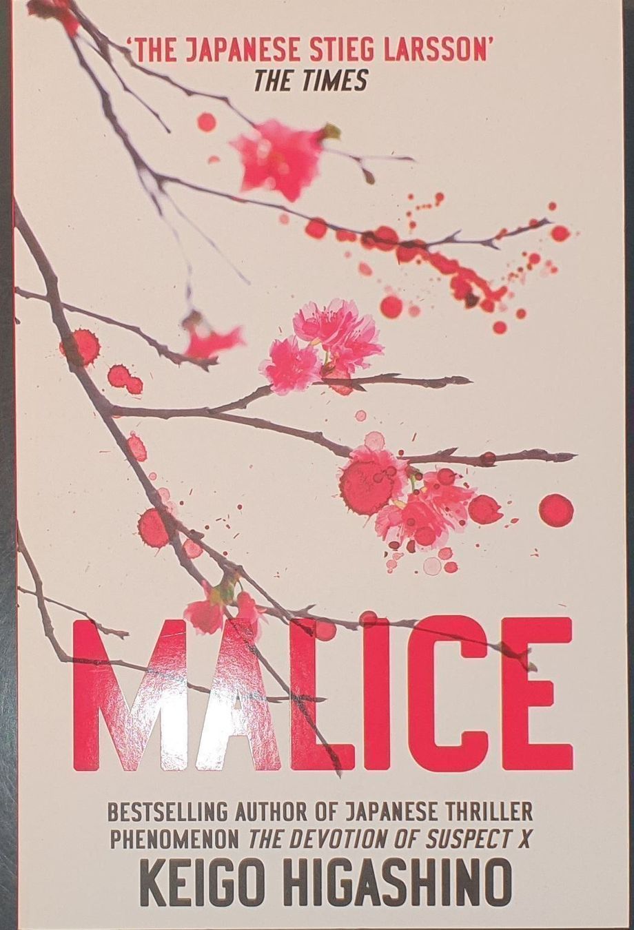 Bücher: Malice von Keigo Higashino – Gebraucht aus Dübendorf von Povo