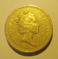 Fehlprägung 1985 Seltene One Pound - Pleidiol Wyf I'm Gwlad