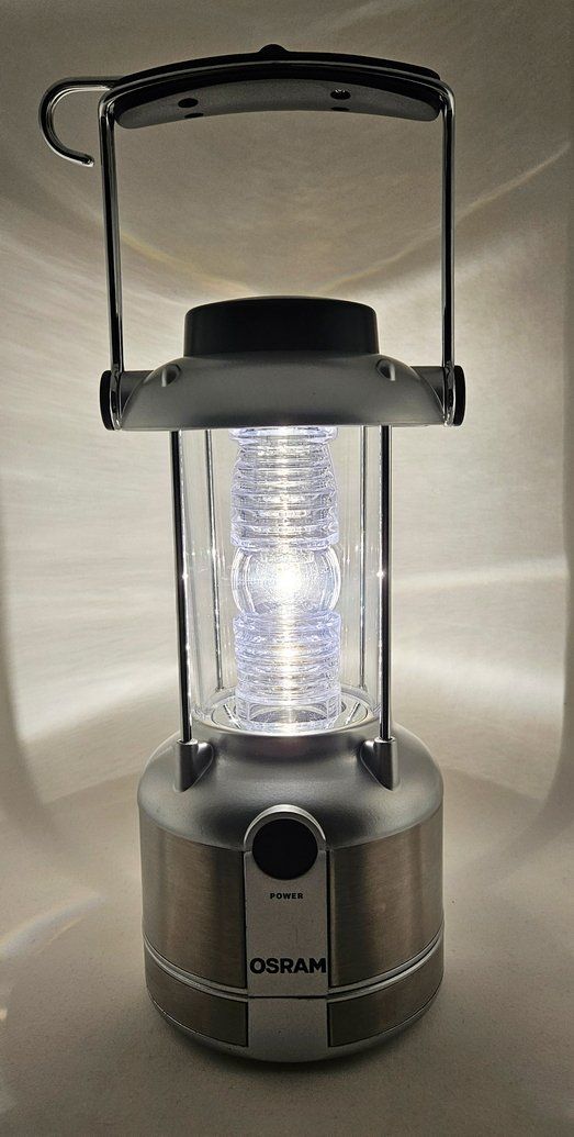 Lampade & Luci: Osram Camping Laterne (Halogen mit 4 Dimmstufen) – Usato da Zürich venduto da Numark 1