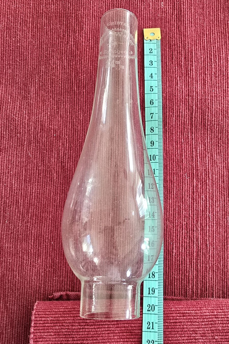 Lampade: Petrollampen Glass 20cm – Usato da Luzern venduto da Erthar