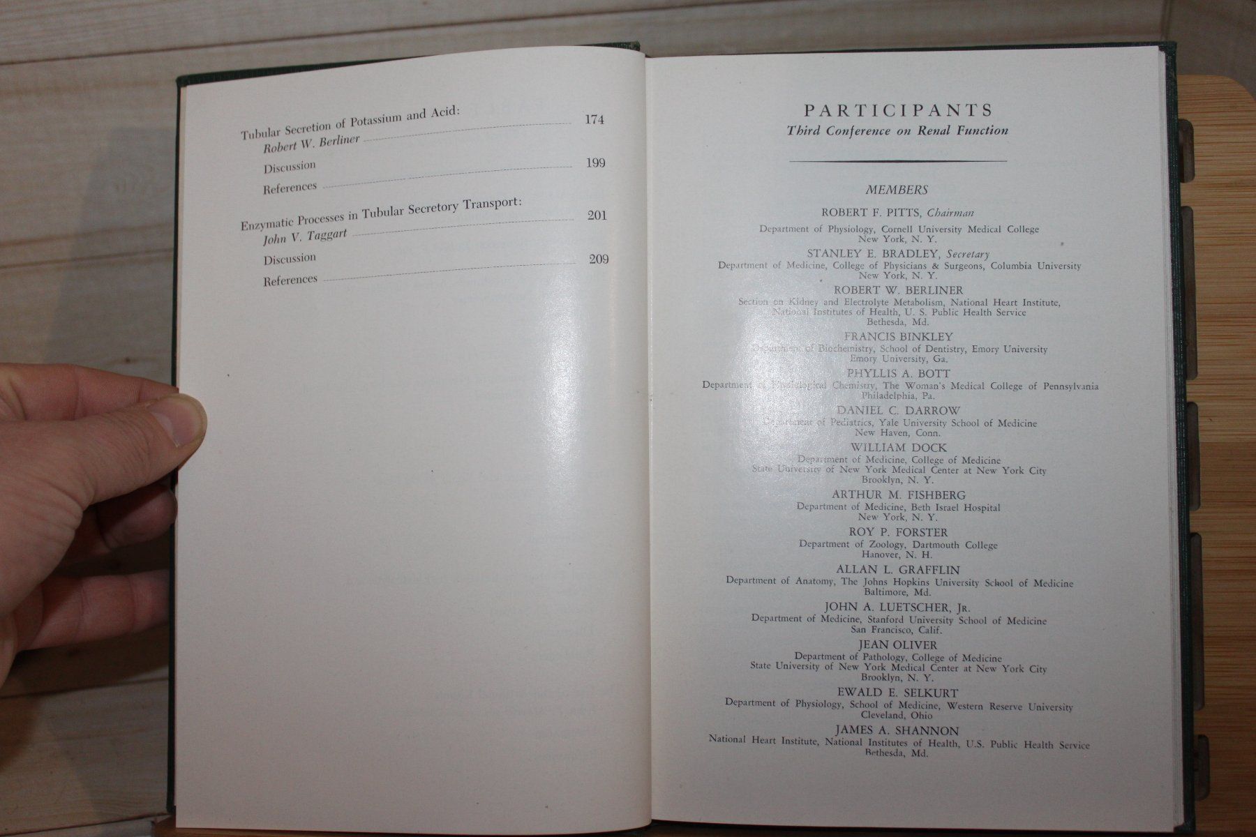 Libri: Renal Function - Stanley Bradley 1952 – Usato da Kaden venduto da Buchantiquariat 2
