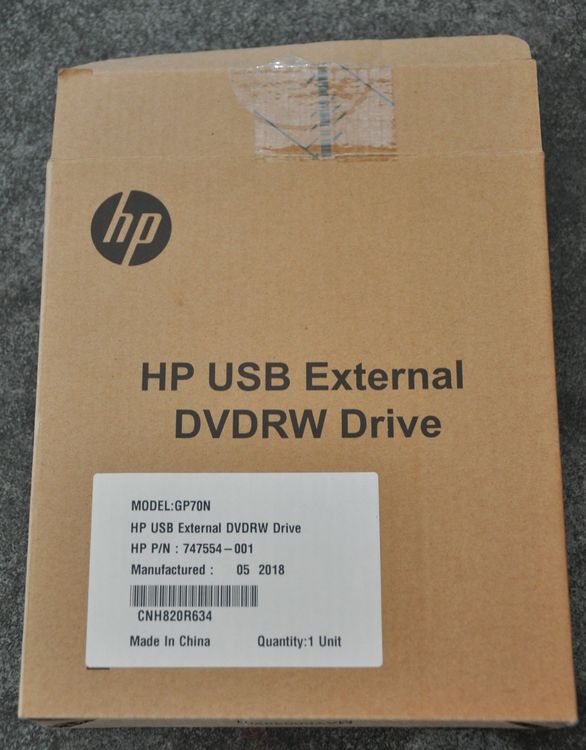 HP USB External DVDRW Drive ModelGP70N Kaufen auf Ricardo