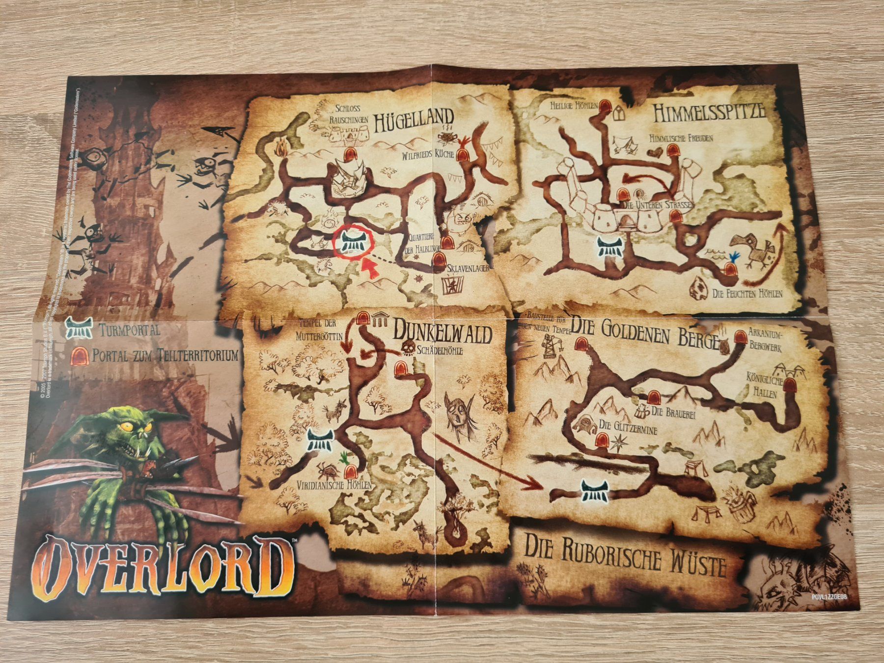 Giochi: Overlord Raising Hell + Map (German) - PC – Usato da Carouge GE venduto da Gasco 2