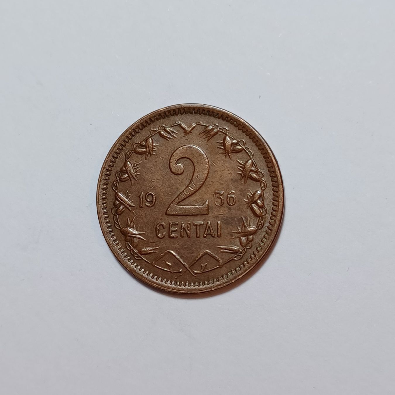 Tutti le monete: 2 Centai 1936 Litauen – Usato da Pfäffikon ZH venduto da Welt_Muenzen