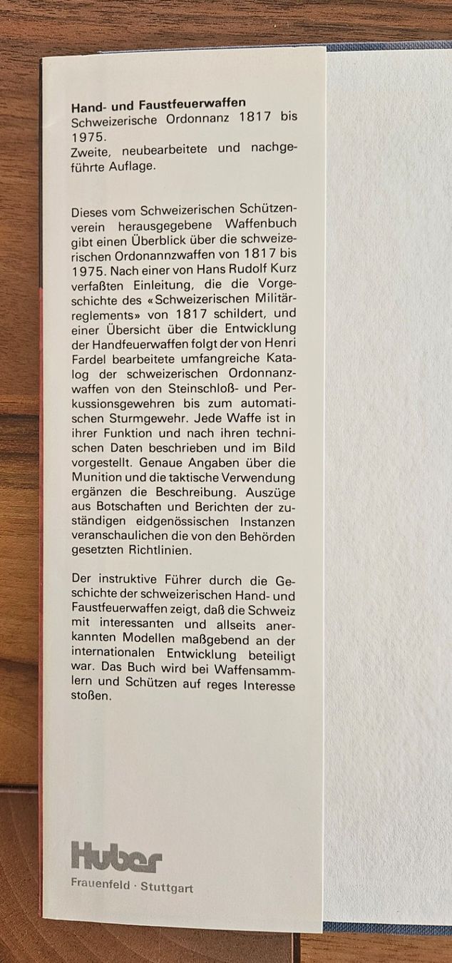 Libri: Hand und Faustfeuerwaffen / 1817 bis 1975 – Usato da Oftringen venduto da Dinu10 4