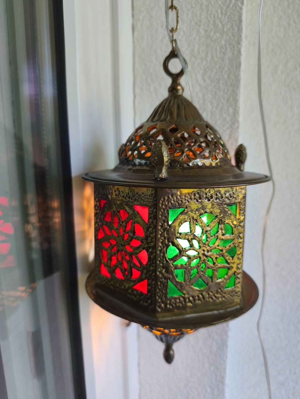 Lampade: Handgefertigte orientalische Lampe aus Messing – Usato da Zürich venduto da Jul69