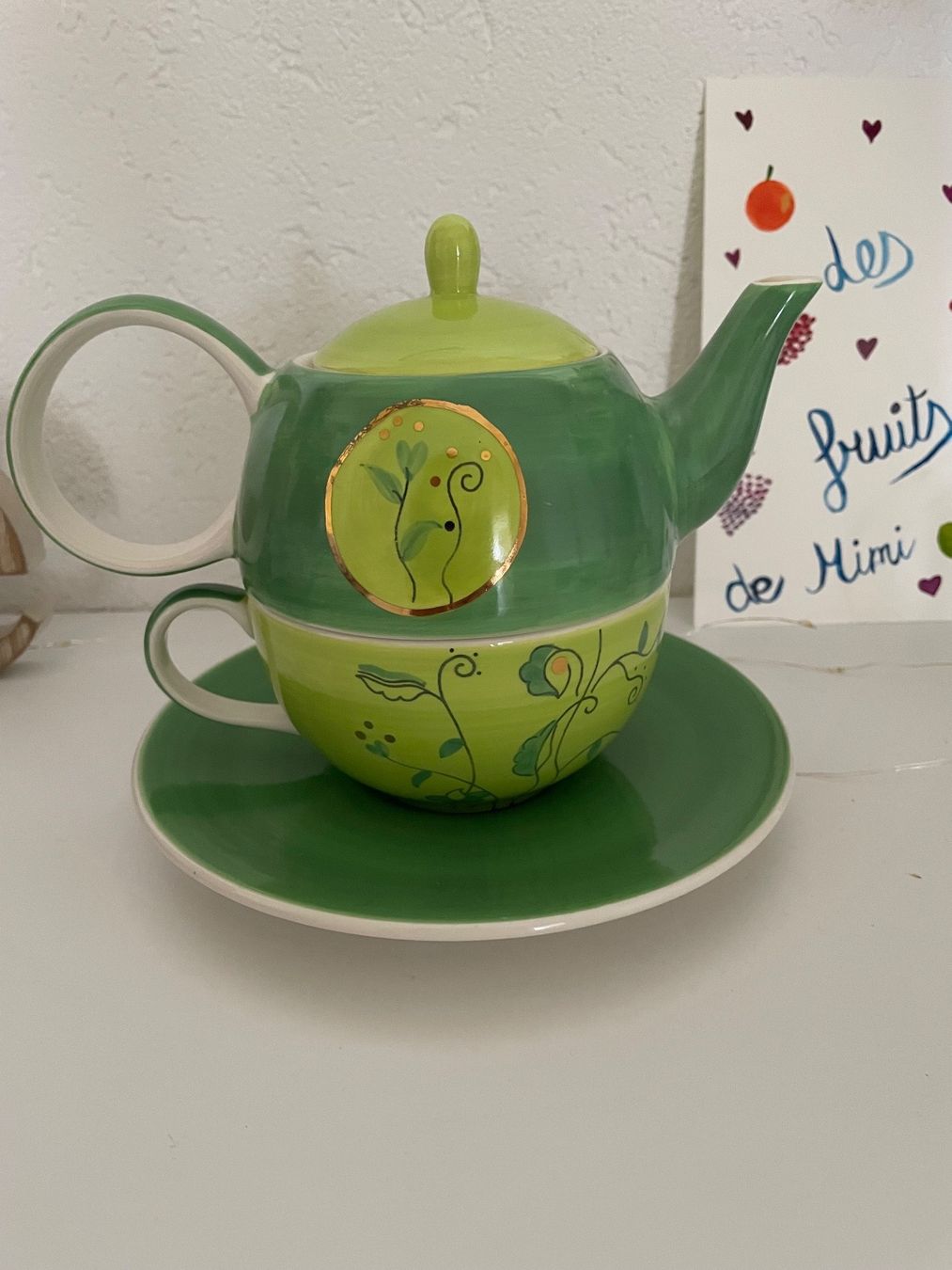 Théières: Théière avec tasse intégrée – Neuf (Voir description) à Pully par kaba07