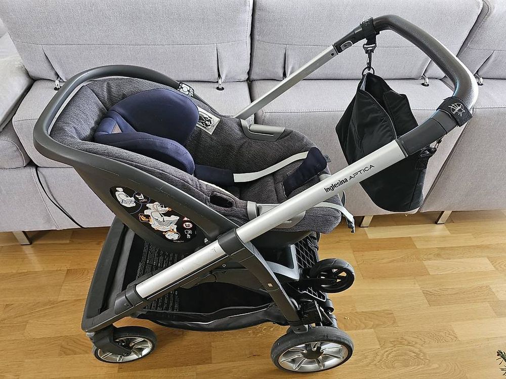 Poussette Inglesina quattro Aptica (D'occasion) à Genève pour CHF