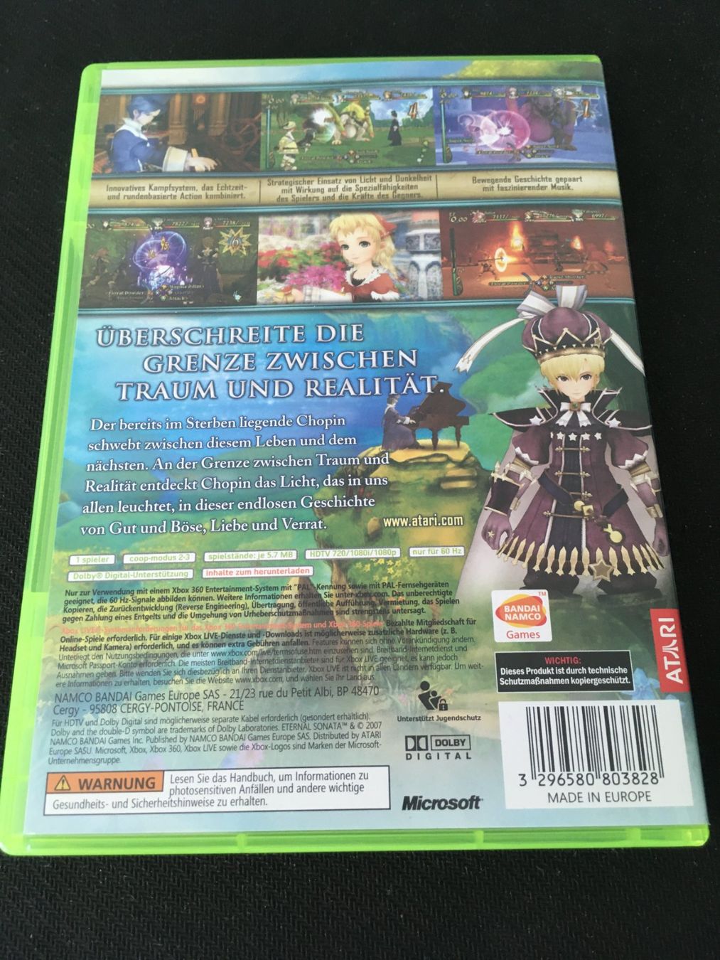 Microsoft Spiele: Eternal Sonata für Xbox360 – Gebraucht aus St.Gallen von Punktchen01 1
