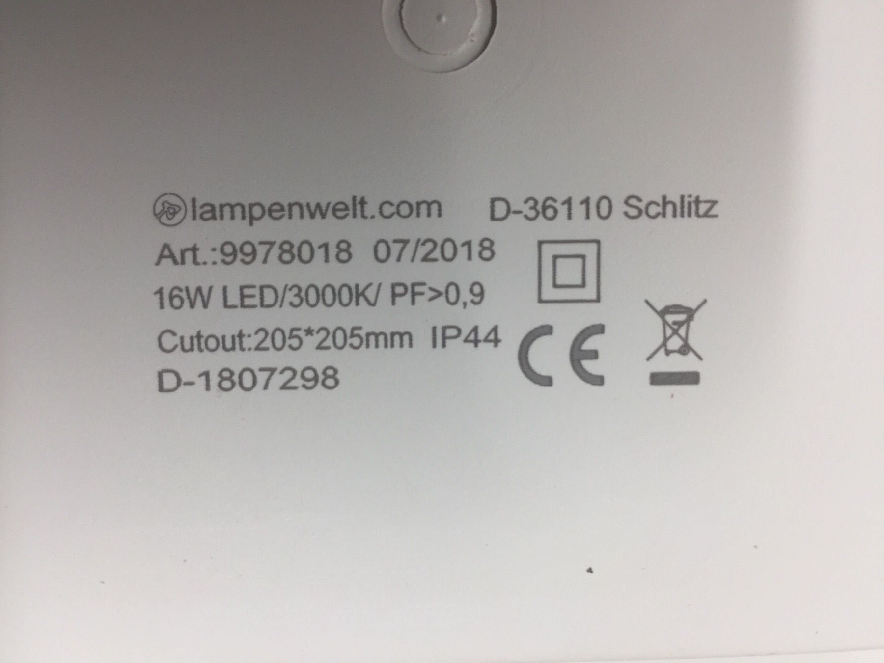 Ikea Lampadari & plafoniere: Deckenlampe 16W LED-Neuwertig!. – Nuovo (secondo la descrizione) da Bolligen venduto da Astrophysiker06 4