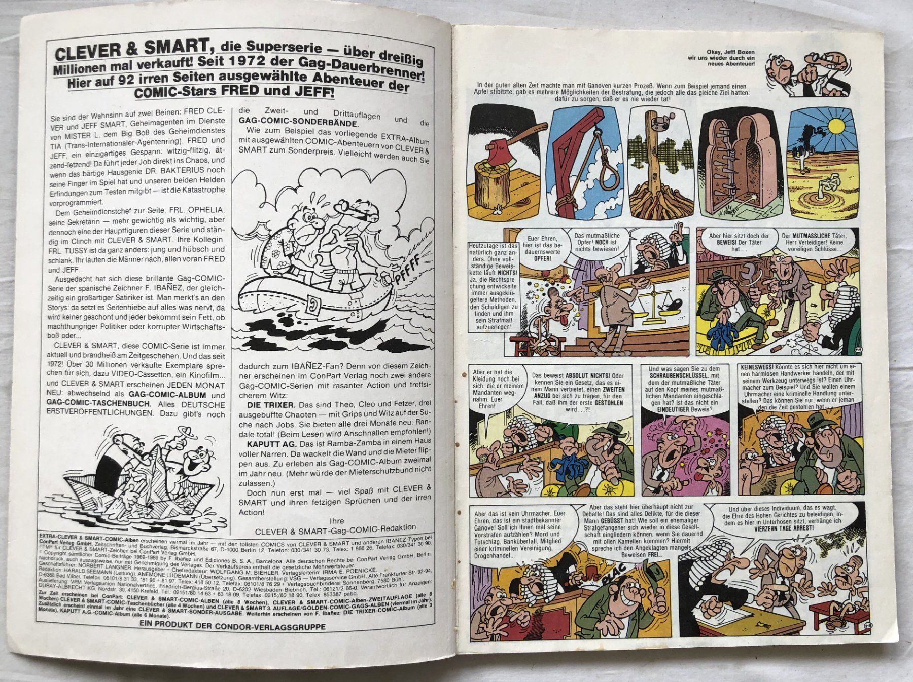 Comics: CLEVER & SMART - EXTRA - Nr.8 – Gebraucht aus Schaffhausen von durruti 1