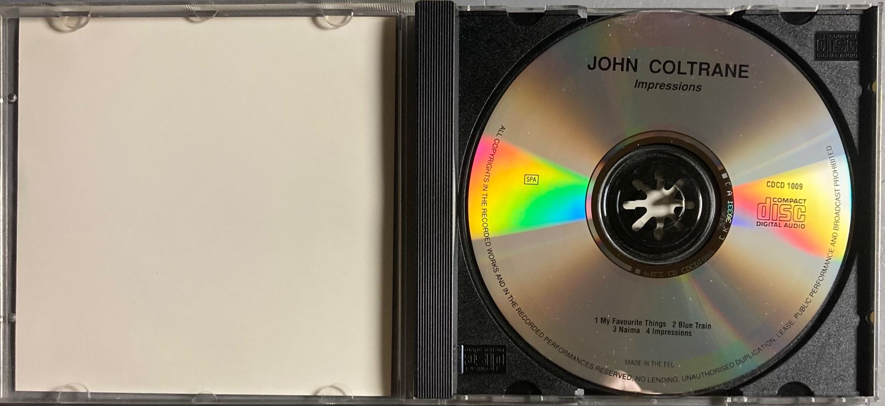 CDs: JOHN COLTRANE -IMPRESSIONS – D'occasion à Poliez-Pittet par Newtown-Records 2
