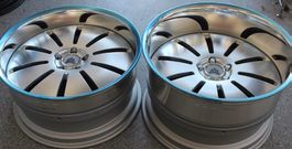 4x AM FORGED 20" mit Work Betten BMW Audi Mercedes