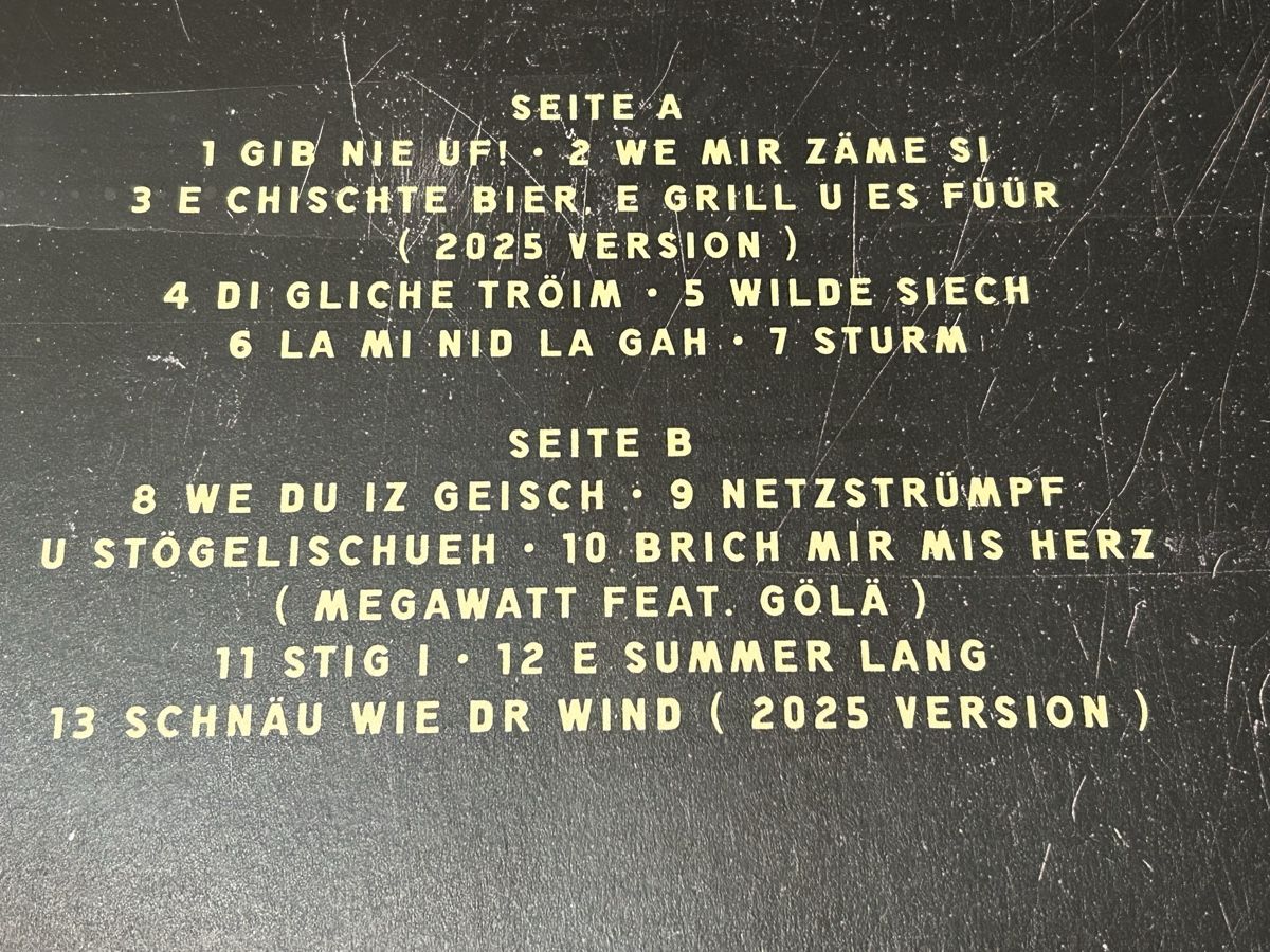 Dischi in vinile: Gölä. 2025. NEU VERPACKT. Hole sie Dir…. – Usato da Faulensee venduto da Mizuno06 3