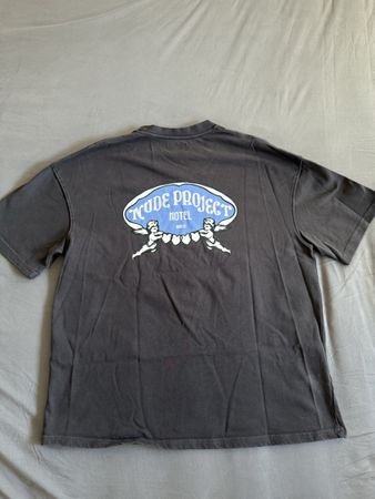 Nude Project T-Shirt Hotel Graphic Black Size L